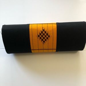 African Kente clutch
